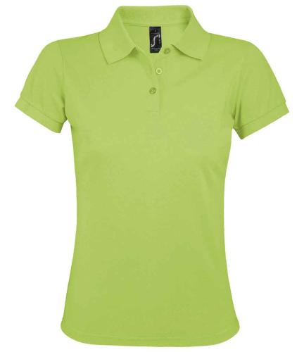 SOLs Lds Prime Pique Polo Shirt - Apple Green - L